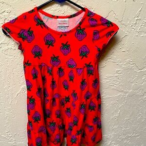 Size 5 (110cm) Hanna Andersson strawberry dress